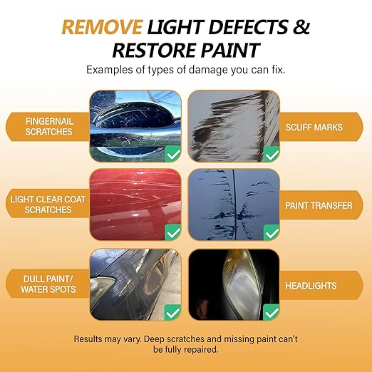 Car Scratch Removal Wax (Pack of 2)