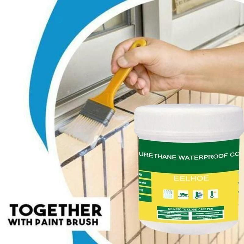 Transparent Waterproof Glue Plus Brush Pack of 1