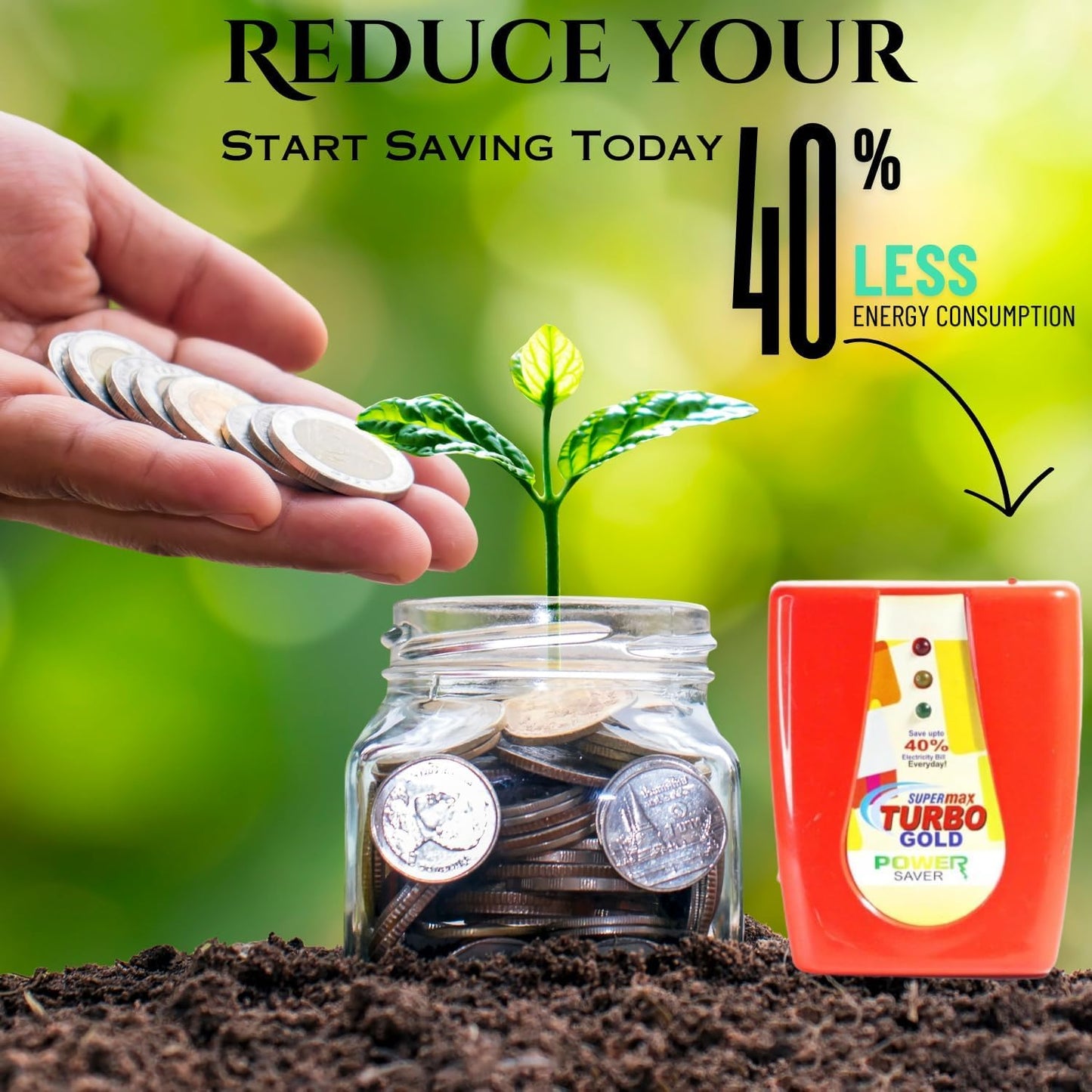 Max Turbo Enviropure Power Saver – Save up to 40% on Electricity!